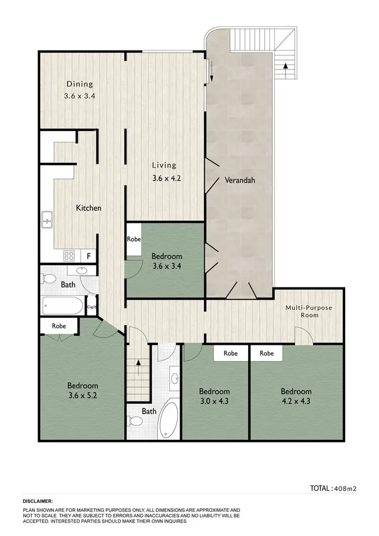 Floorplan of Homely house listing, 209 Brighton Road, Sandgate QLD 4017