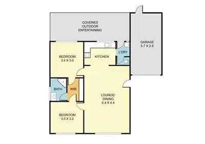 Floorplan of Homely unit listing, 8/37 Glen Park Road, Bayswater North VIC 3153