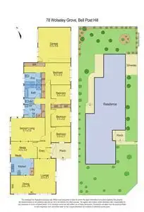 Floorplan of Homely house listing, 78 Wolseley Grove, Bell Post Hill VIC 3215