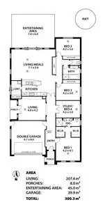 Floorplan of Homely house listing, 23 Durham Court, Mount Barker SA 5251