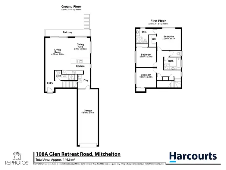 Floorplan of Homely house listing, 108 Glen Retreat Road, Mitchelton QLD 4053
