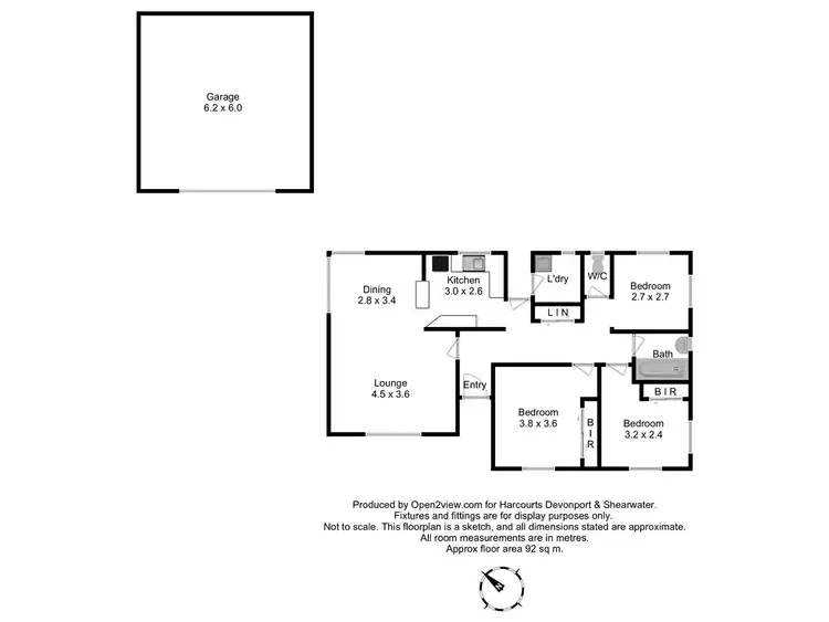 Floorplan of Homely house listing, 10 Lindsay Place, Devonport TAS 7310