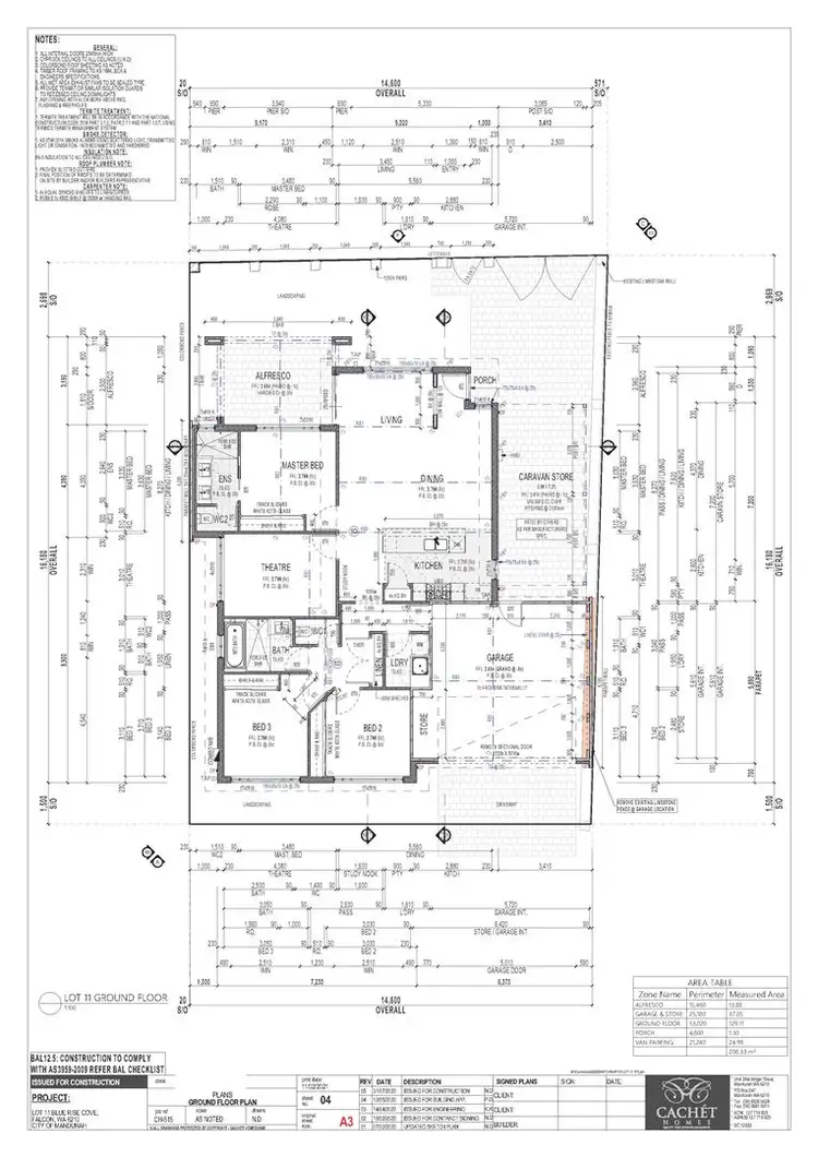 Floorplan of Homely house listing, 11/15 Bluerise Cove, Falcon WA 6210