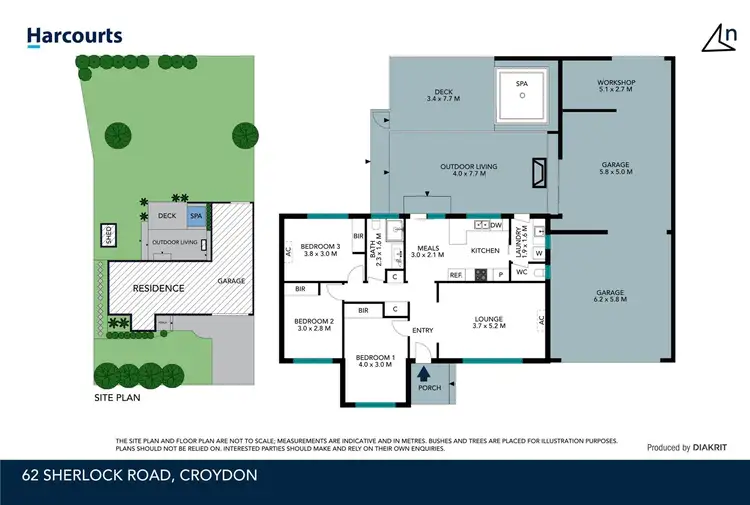Floorplan of Homely house listing, 62 Sherlock Road, Croydon VIC 3136