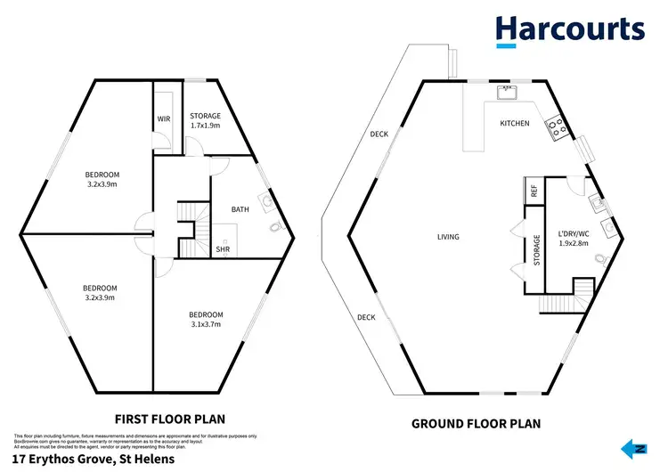 Floorplan of Homely house listing, 17 Erythos Grove, St Helens TAS 7216