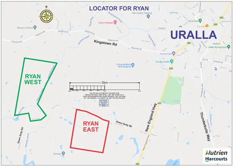 Floorplan of Homely rural property listing, Ryan East/Lot 1 Green Gully Road, Uralla NSW 2358