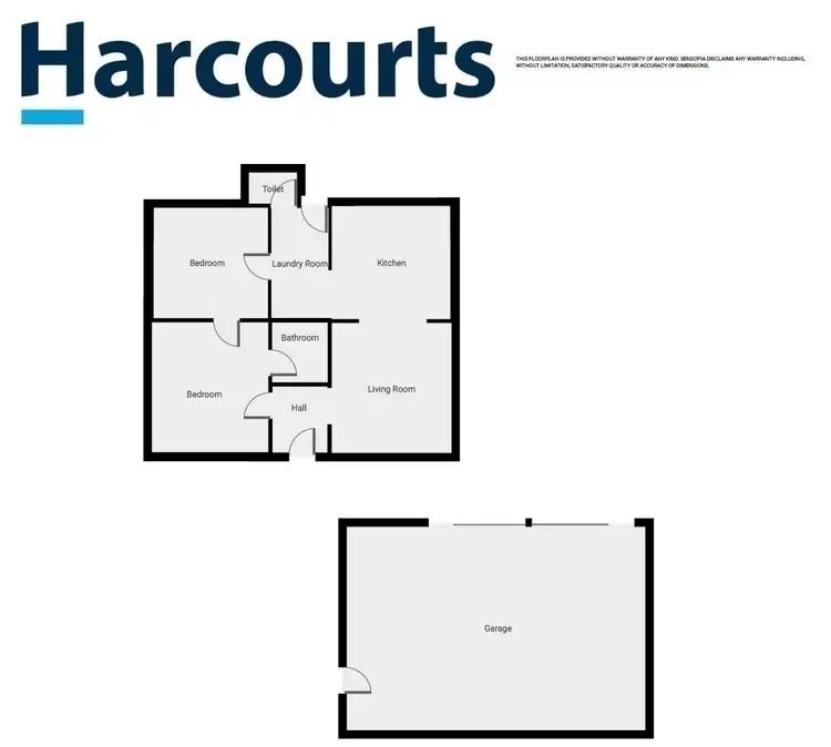 Floorplan of Homely house listing, 12 Edinburgh Road, Edenhope VIC 3318