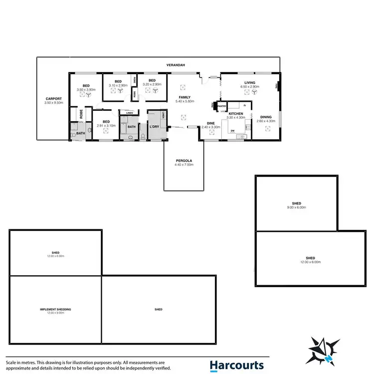 Floorplan of Homely rural property listing, 238 Deep Creek Road, Currency Creek SA 5214