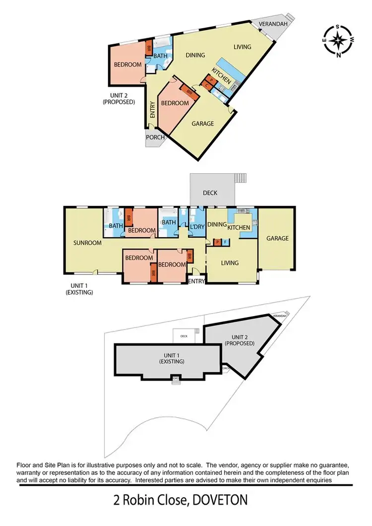 Floorplan of Homely house listing, 2 Robin Close, Doveton VIC 3177