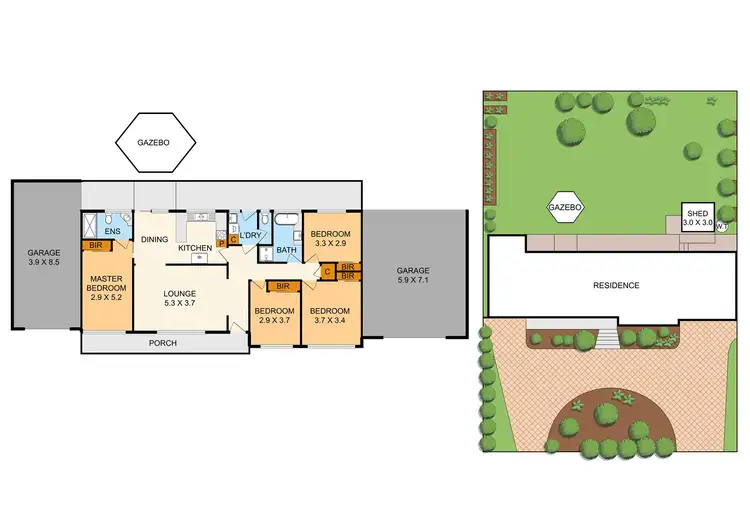 Floorplan of Homely house listing, 5 Augusta Road, The Basin VIC 3154