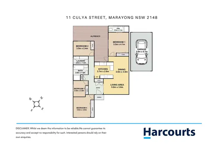Floorplan of Homely house listing, 11 Culya Street, Marayong NSW 2148