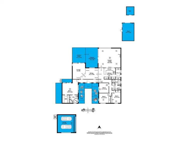 Floorplan of Homely house listing, 13 Charlson Rise, Happy Valley SA 5159