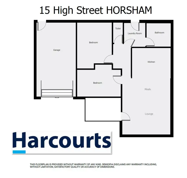 Floorplan of Homely townhouse listing, 15 High Street, Horsham VIC 3400