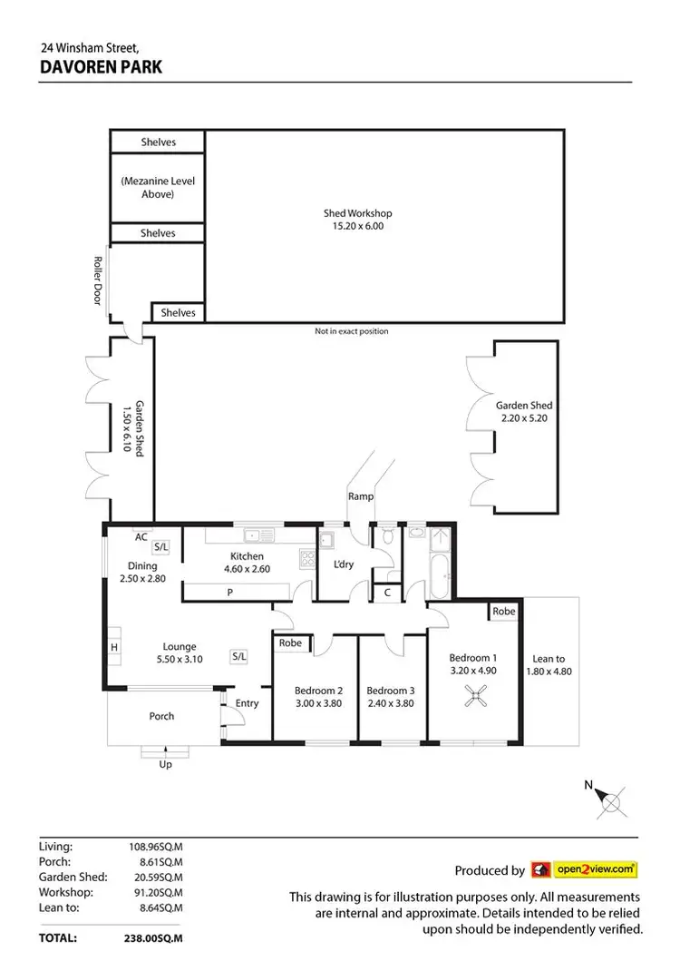 Floorplan of Homely house listing, 24 Winsham Street, Davoren Park SA 5113