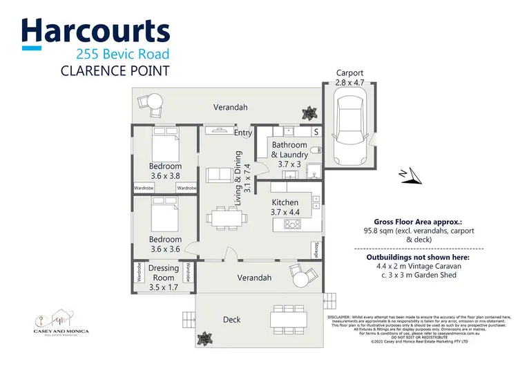 Floorplan of Homely house listing, 255 Bevic Road, Clarence Point TAS 7270
