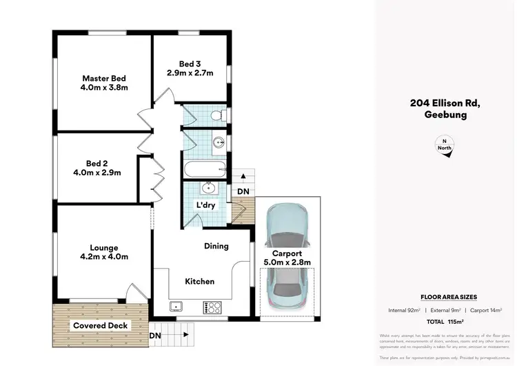 Floorplan of Homely house listing, 204 Ellison Road, Geebung QLD 4034