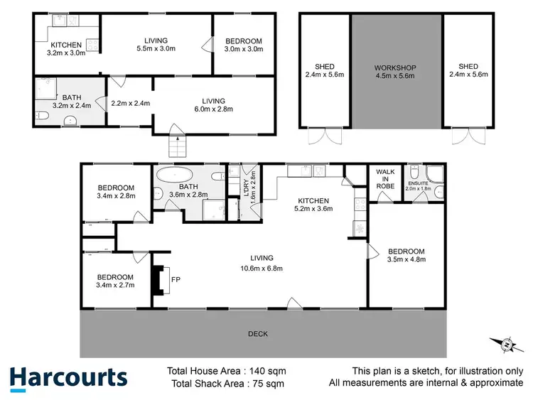 Floorplan of Homely house listing, 110 Ayres Road, Ranelagh TAS 7109