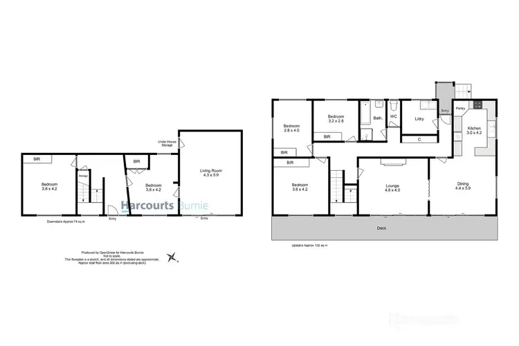 Floorplan of Homely house listing, 22 Pattison Court, Romaine TAS 7320