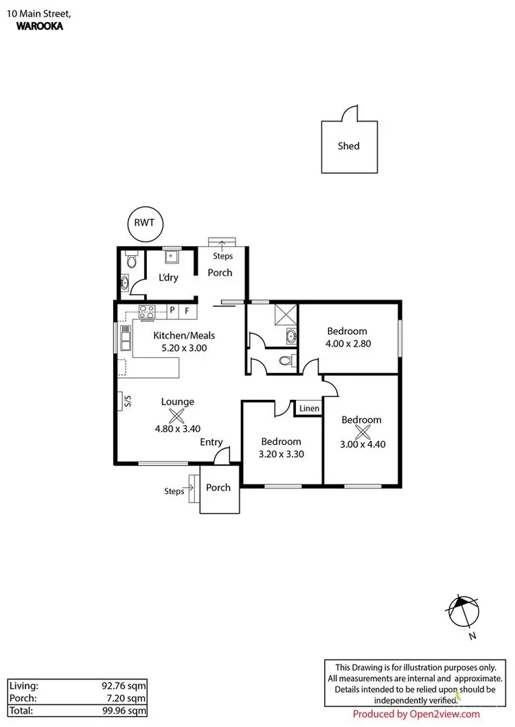 Floorplan of Homely house listing, 10 Main Street, Warooka SA 5577