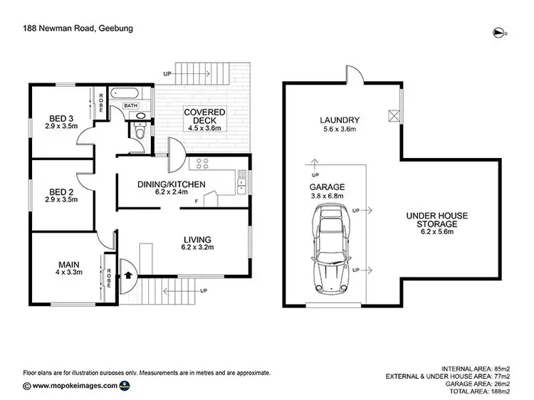 Floorplan of Homely house listing, 188 Newman Road, Geebung QLD 4034