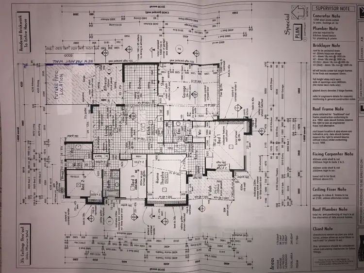 Floorplan of Homely house listing, 11 Hygeia Bend, Atwell WA 6164