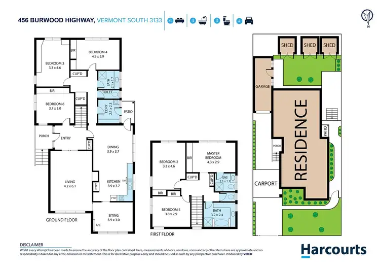 Floorplan of Homely house listing, 456 Burwood Highway, Vermont South VIC 3133