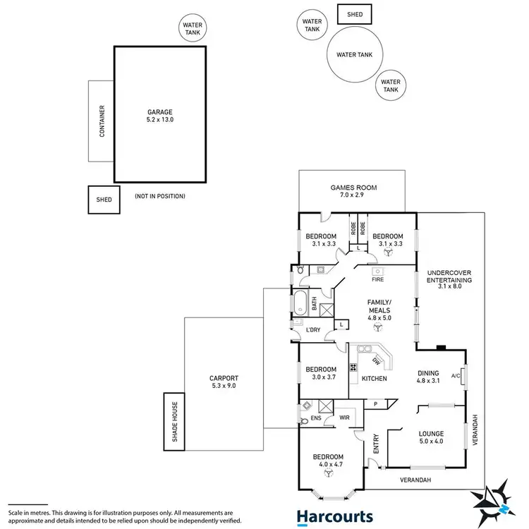 Floorplan of Homely house listing, 36 Tjilbruke Drive, Waitpinga SA 5211