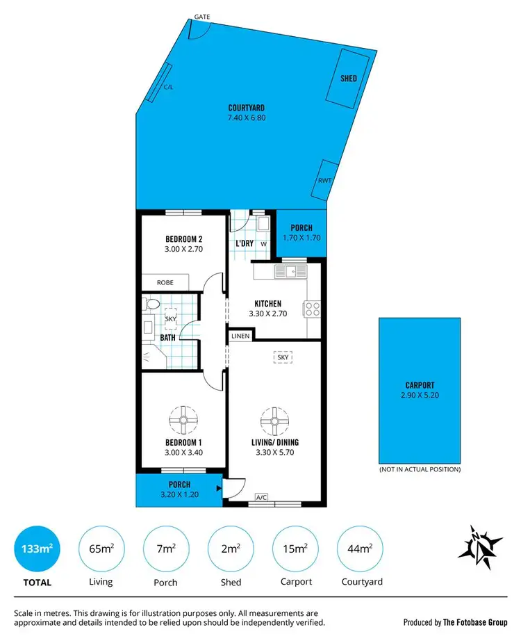 Floorplan of Homely house listing, 5/3 Douglas Avenue, Reynella SA 5161