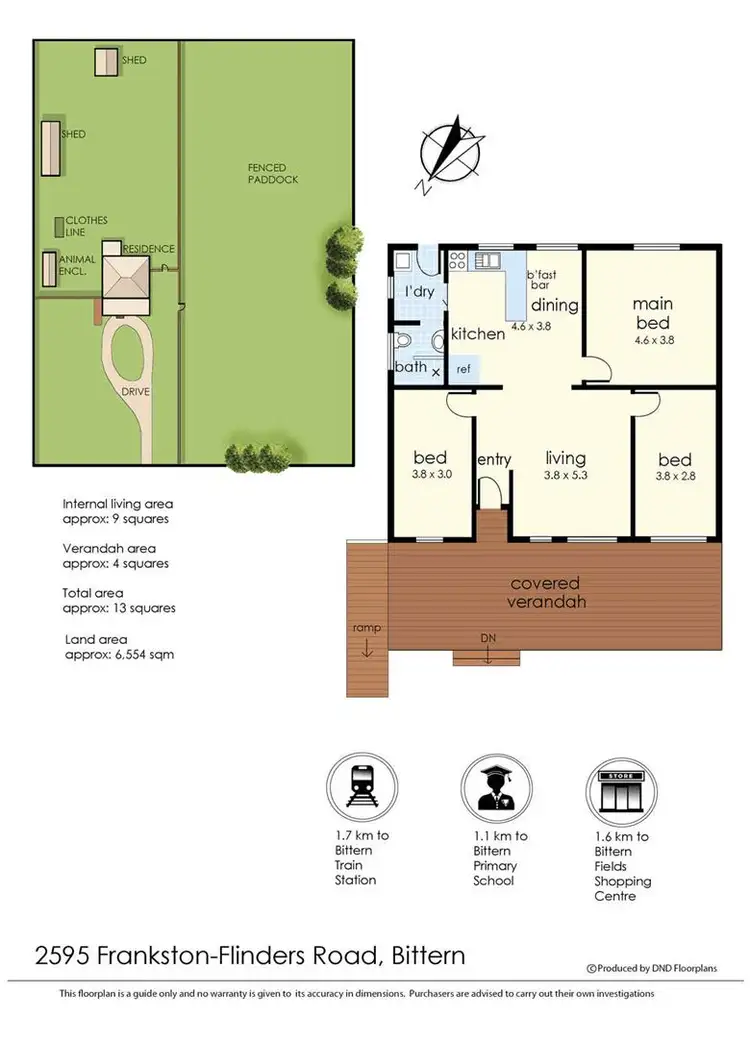 Floorplan of Homely house listing, 2595 Frankston-Flinders Road, Bittern VIC 3918
