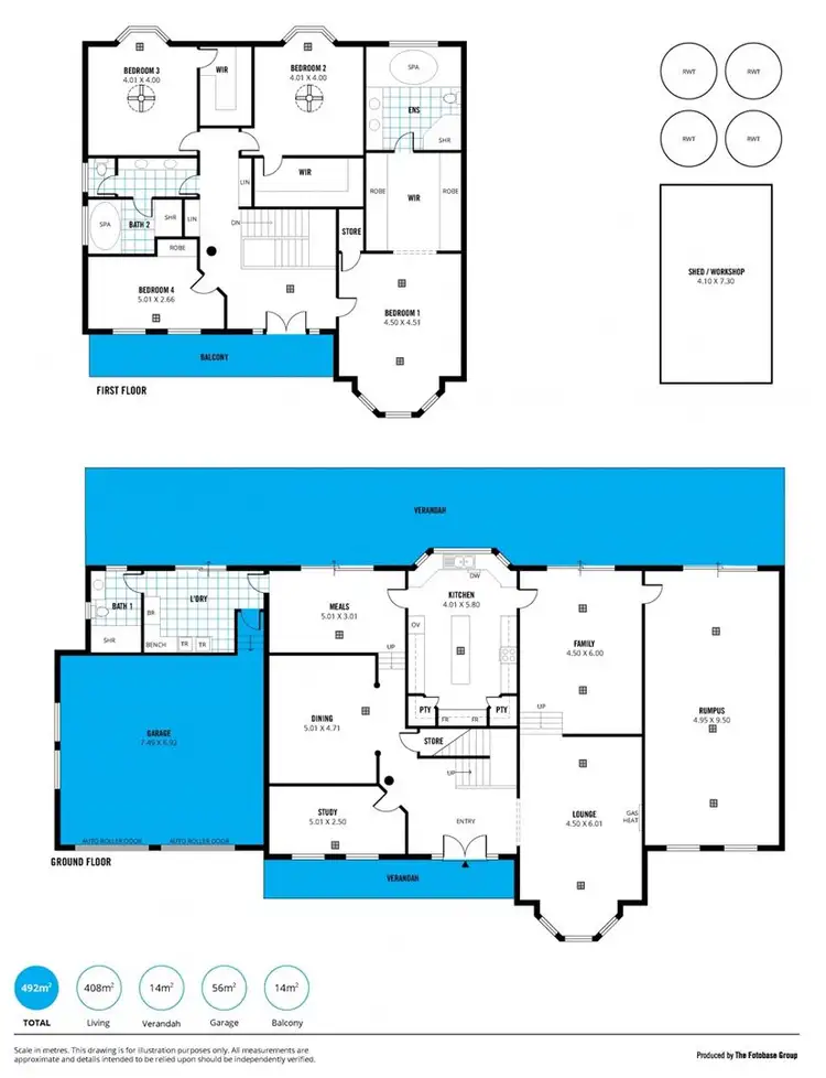 Floorplan of Homely house listing, 34 Sturt Approach, Flagstaff Hill SA 5159