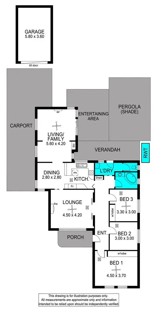 Floorplan of Homely house listing, 84 Wheaton Street, South Plympton SA 5038