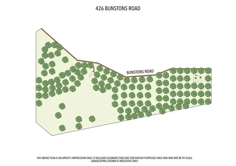 Floorplan of Homely rural property listing, 426 BUNSTONS ROAD, Tolmie VIC 3723