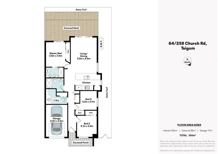 Floorplan of Homely house listing, 64/258 Church Road, Taigum QLD 4018