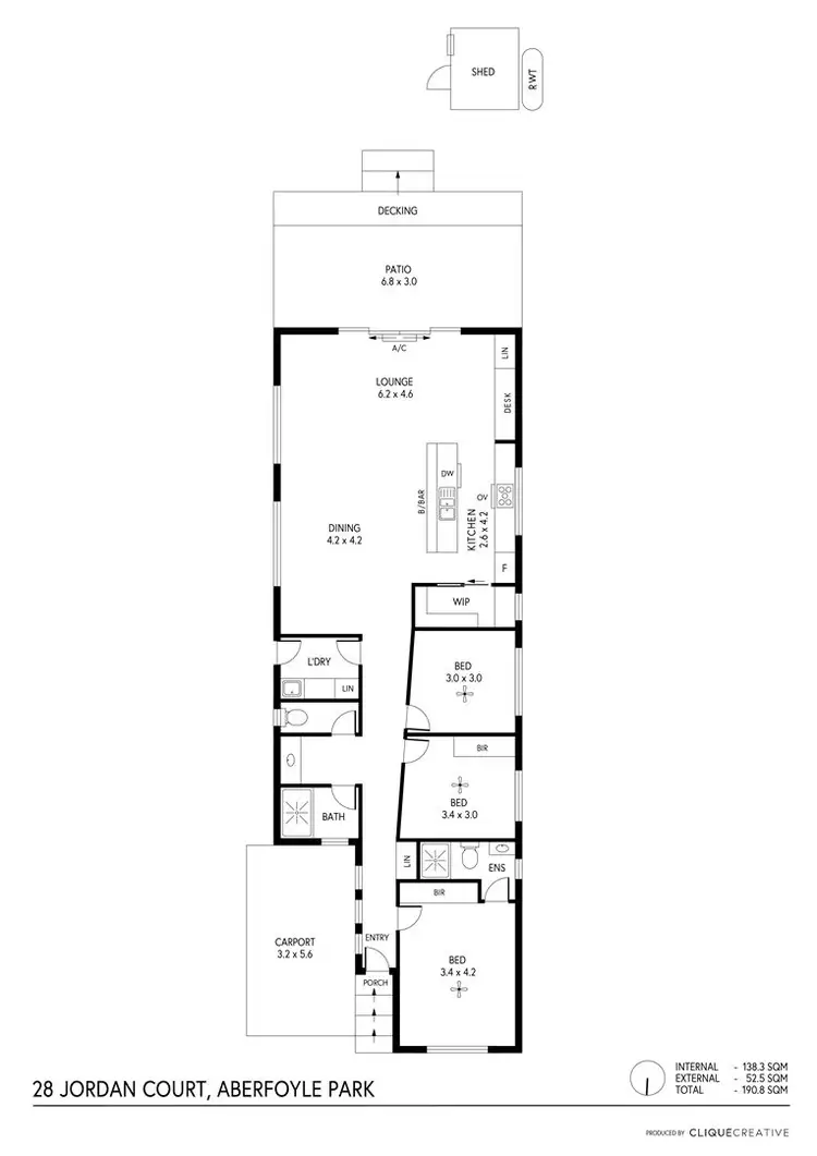 Floorplan of Homely house listing, 28 Jordan Court, Aberfoyle Park SA 5159