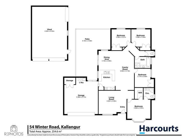 Floorplan of Homely house listing, 54 Winter Road, Kallangur QLD 4503