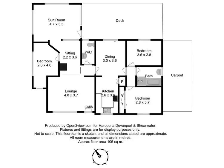 Floorplan of Homely house listing, 24 Pitcairn Street, Port Sorell TAS 7307
