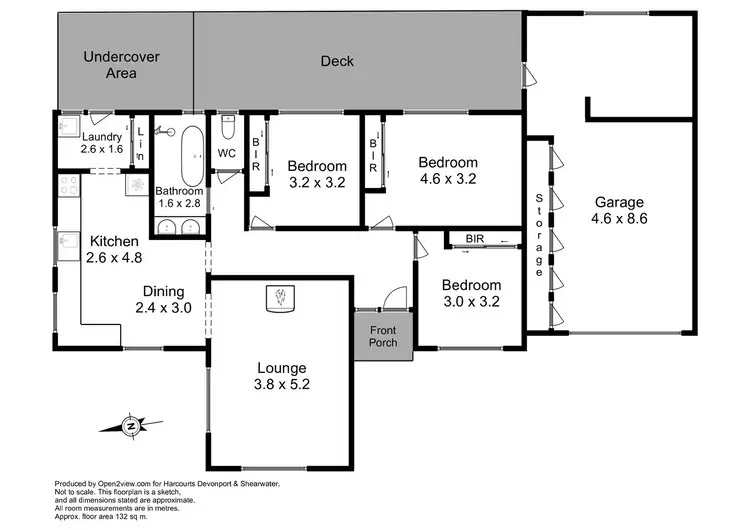 Floorplan of Homely house listing, 2 Wylie Street, Devonport TAS 7310