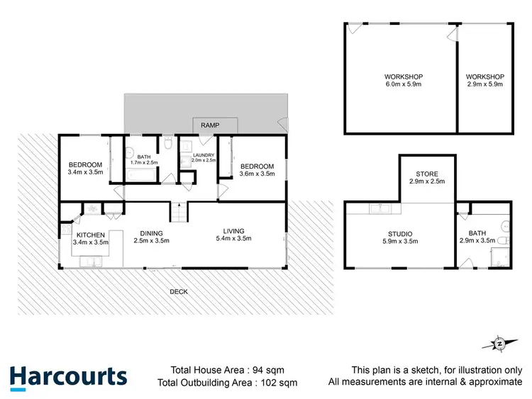 Floorplan of Homely house listing, 158 Wattle Grove Road, Cygnet TAS 7112