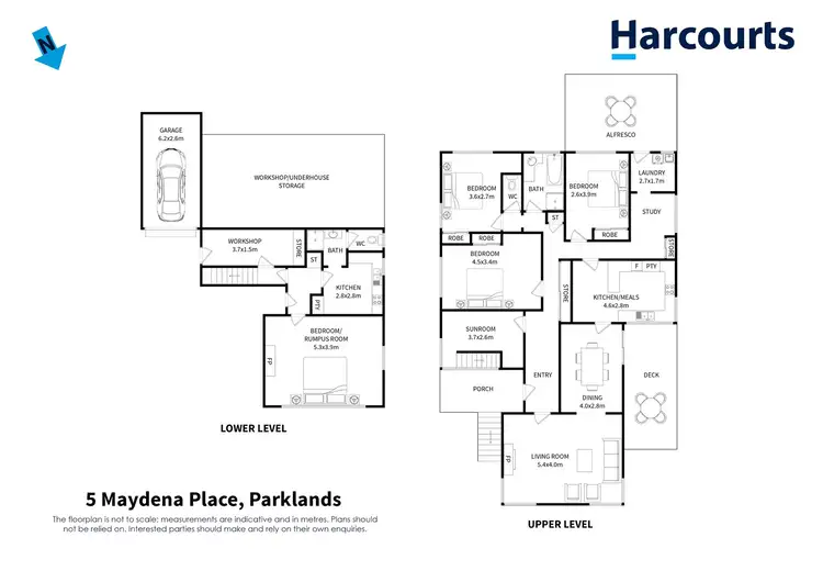 Floorplan of Homely house listing, 5 Maydena Place, Parklands TAS 7320