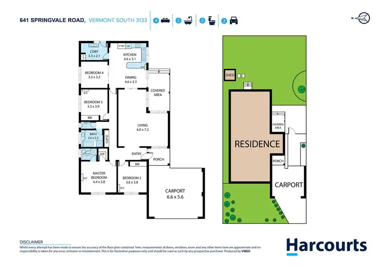 Floorplan of Homely house listing, 641 Springvale Road, Vermont South VIC 3133