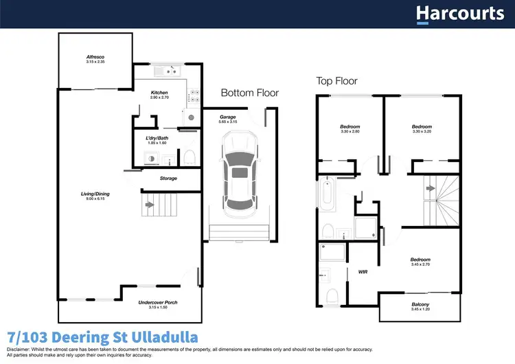 Floorplan of Homely townhouse listing, 7/103 Deering Street, Ulladulla NSW 2539