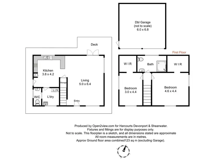 Floorplan of Homely house listing, 32 Camborne Drive, Acacia Hills TAS 7306