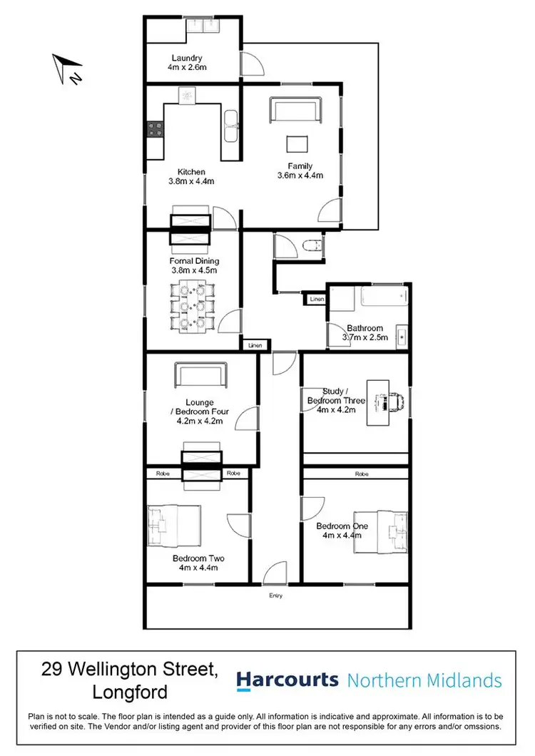 Floorplan of Homely house listing, 29 Wellington, Longford TAS 7301