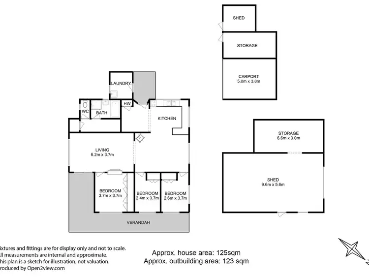 Floorplan of Homely house listing, 260 Scotts Road, Cairns Bay TAS 7116