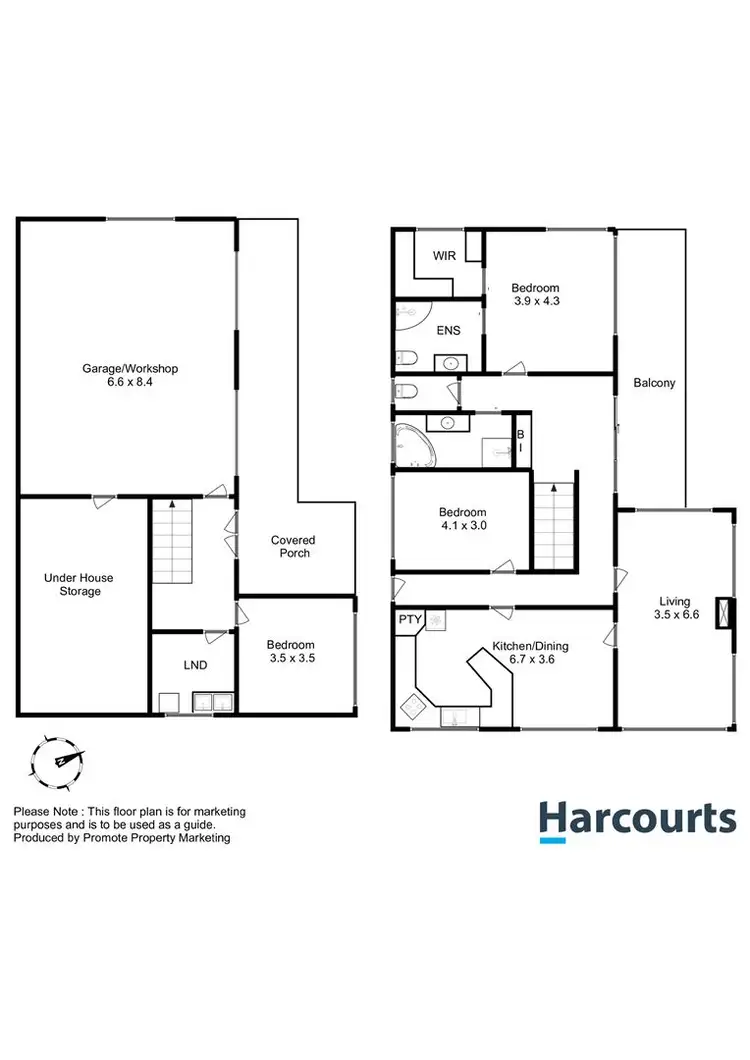 Floorplan of Homely house listing, 12 Binya Street, Glenorchy TAS 7010