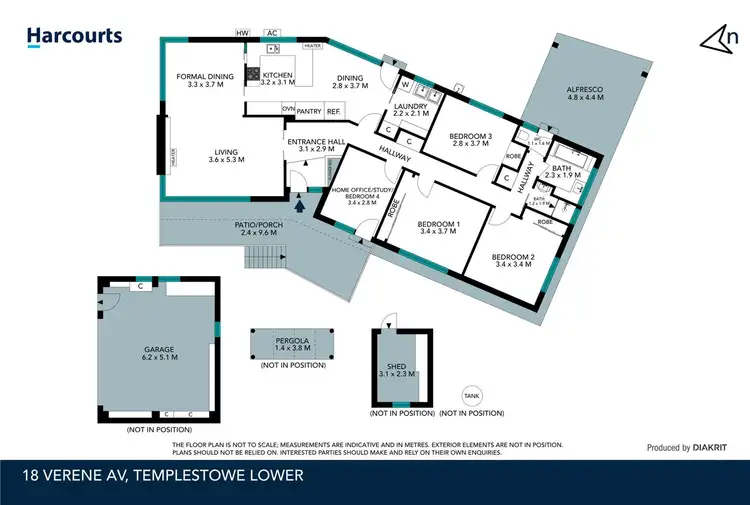 Floorplan of Homely house listing, 18 Verene Avenue, Templestowe Lower VIC 3107