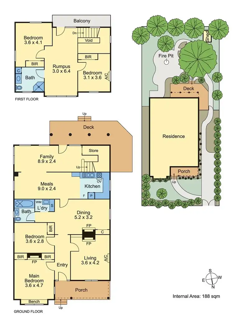 Floorplan of Homely house listing, 12 Bishop Street, Box Hill VIC 3128