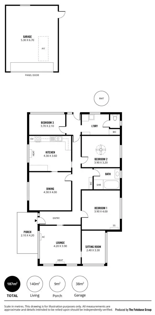 Floorplan of Homely house listing, 6 Brougham Street, Magill SA 5072
