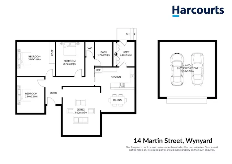 Floorplan of Homely house listing, 14 Martin Street, Wynyard TAS 7325