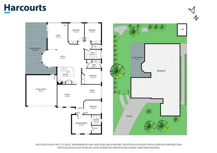 Floorplan of Homely house listing, 5 Dalray Place, Lilydale VIC 3140
